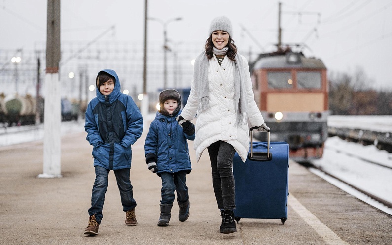 Семьи с детьми смогут купить билеты на поезд со скидками