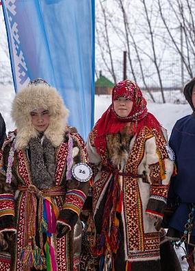 Воспитанники аксарковского интерната отметили День юного оленевода