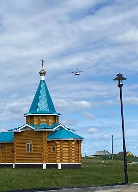 В районе Лаборовой зафиксирован природный пожар
