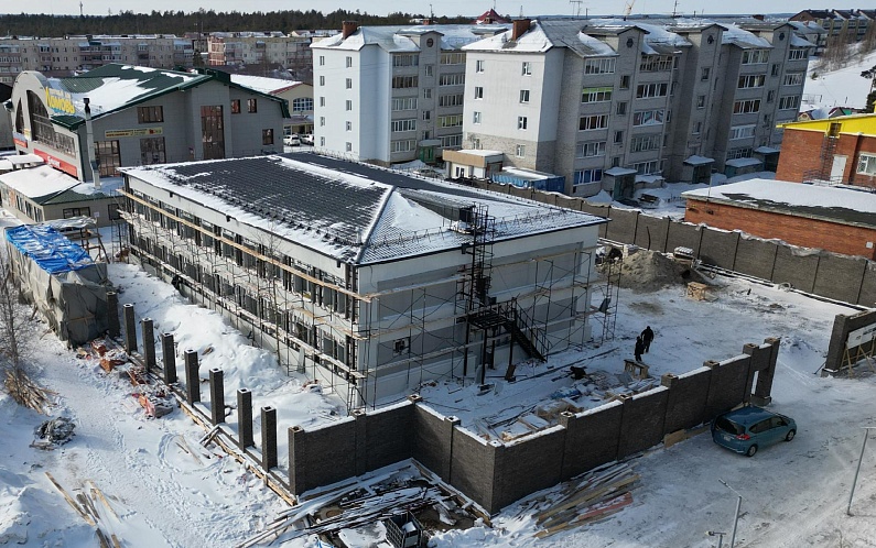 Завершается строительство центра для отряда специального назначения Росгвардии в Ноябрьске