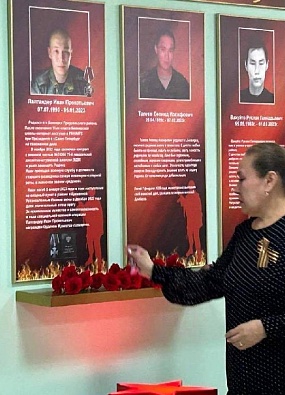 Имена героев СВО увековечили в Белоярске