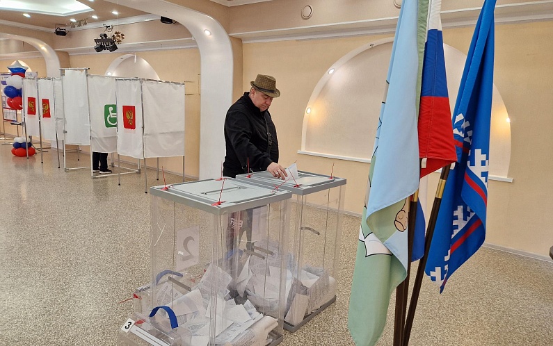 Голосование за губернатора Тюменской области в Приуралье (видео)