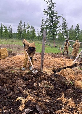Волонтёры завершили экспедицию на кордон «Енгаю» в Приуралье 