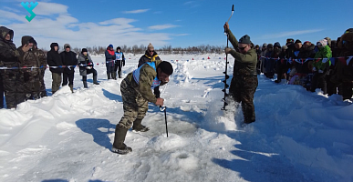 Клюнь, пожалуйста. Соревнования по зимней рыбалке в Белоярске