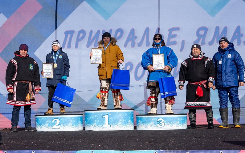 Юных многоборцев наградили на Дне оленевода