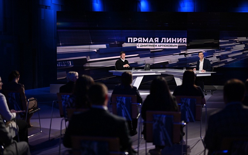 Глава Ямала ответил на 37 вопросов в прямом эфире