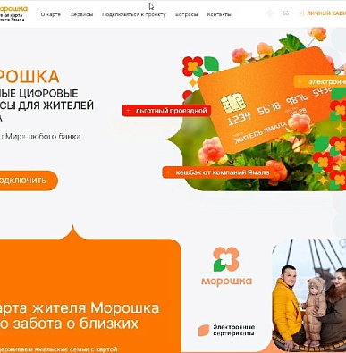 Карта Морошка расширяет границы – к ней подключились более 60 тысяч северян