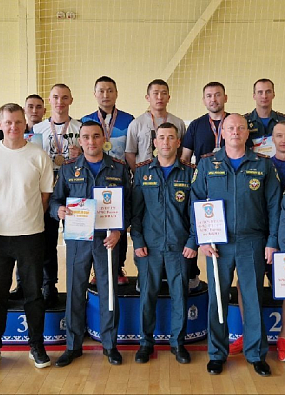 Приуральские огнеборцы завоевали 3-е место в дартсе