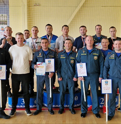 Приуральские огнеборцы завоевали 3-е место в дартсе