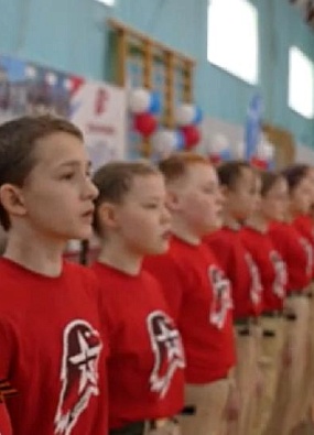 Посвящение в юнармейцы | Школьники Ямала дали присягу(видео)