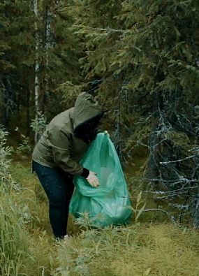 Экоактивисты собрали 10 кубов мусора в северном поселке(видео)