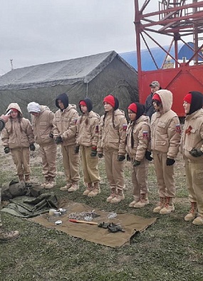 Юнармейцы представляют Приуральский район в Ноябрьске